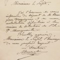 Nomination de monsieur MARCHI, directeur de la prison de l'le Sainte Marguerite - 6 janvier 1873(AD06_1Y24)