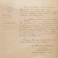 Nomination de monsieur MARCHI, directeur de la prison de l'le Sainte Marguerite - 26 dcembre 1873 (AD06_1Y24)