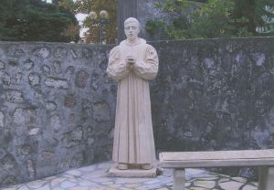 Statue du Pasteur en prire, de l'artiste Viggo Jarl (25W7)