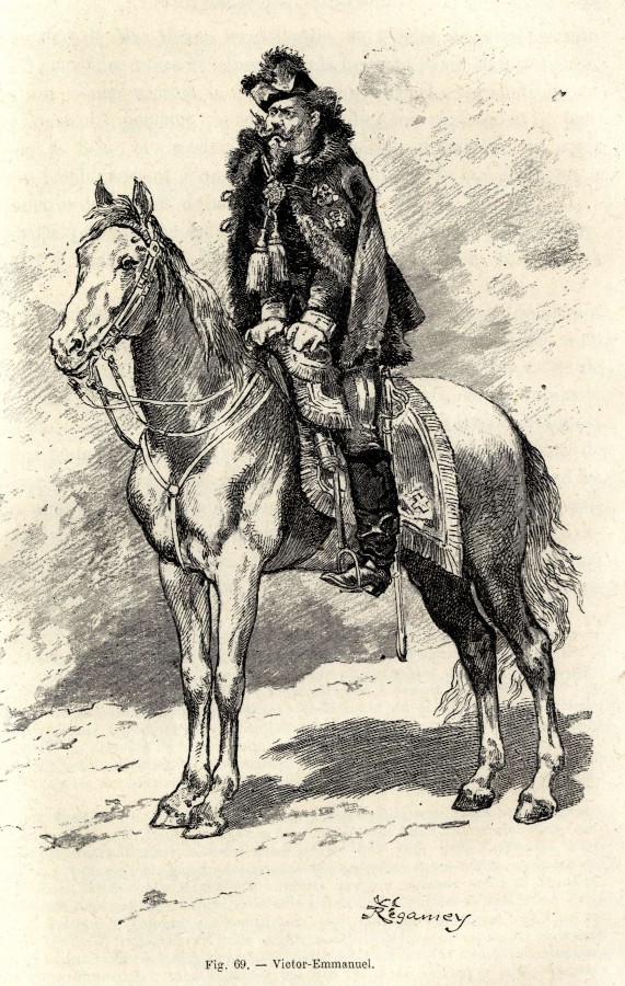 Portrait de Victor-Emmanuel II au combat (BH487)
