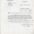 Lettre informant du classement de l'le, 1941, 2R81