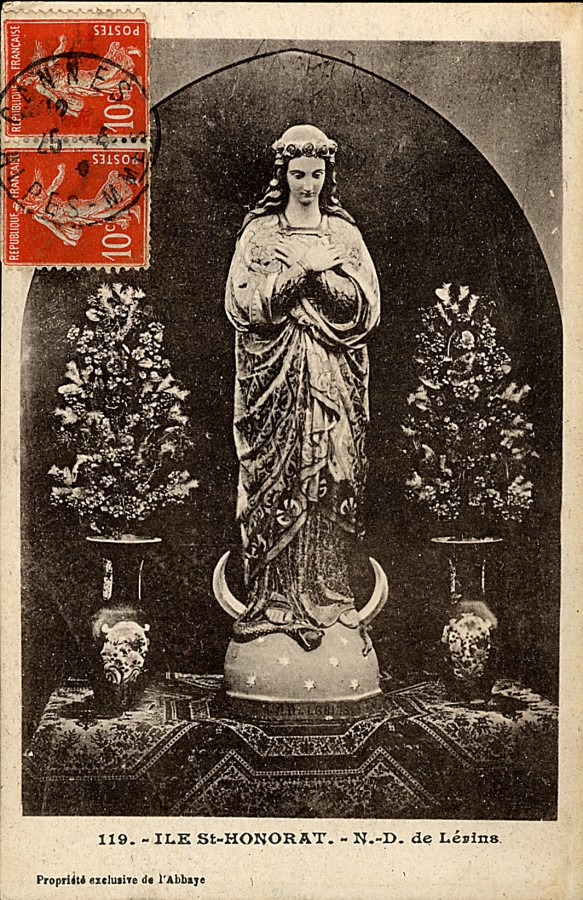 Notre Dame de Lrins, v. 1920, 2Fi1625  Abbaye