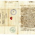Manuscrit sign Mgr de Prunires, 1789, AMC AA6_1