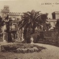 Reproduction d'une carte postale représentant le château de la Bocca. SD (32Fi1725)