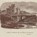 Gravure de presse, château de la Bocca (1850) - paru dans l'Echo de Cannes et du Littoral, déc. 1926 - janvier 1927