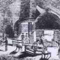 Photographie reprsentant le four de La Verrerie. 1875 (31S9) 