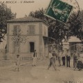 Carte postale reprsentant les Abattoirs. 1912 (32Fi1747)