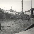 Photographie des destructions de La Bocca, proche de la voie ferre, hangars. 1943. (13Fi239)