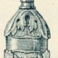 Production de la Verrerie - Flacon Amricain. Annes 1900 (4S6)