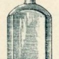 Production de la Verrerie - Flacon Anglais. Annes 1900 (4S6)