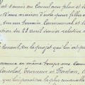 Dlibration municipale pour la cration d'une cole  la Bocca. 1880 (1D20)
