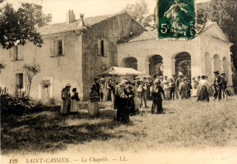 Photographie de la fte de la Saint-Cassien. 1906 (14Fi356)
