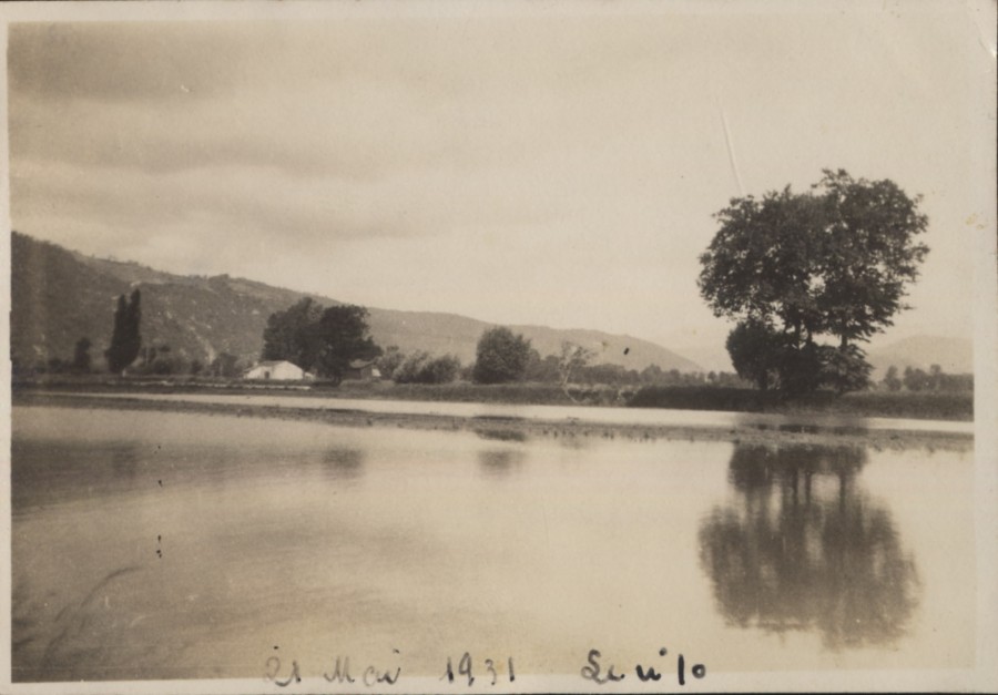 Photographie du domaine agricole de l'Abadie. 1931 (BH1144)