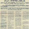 Vente aux enchères publiques du château de La Bocca. 1942 (7W241)