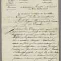 R�ponse du g�n�ral Lapisse � l'agent municipal, 4 juin 1800 (AMC 2H33_0006)