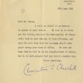 Lettre de la femme de Churchill, 1955 (43W620_032)