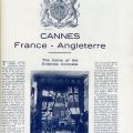 Cannes France-Angleterre, revue La Saison de Cannes, 1er ao�t 1929 (Jx9_31Num_p12)