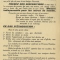 Défense Passive, rappel des consignes à la population, 1939-1945 (4H13)