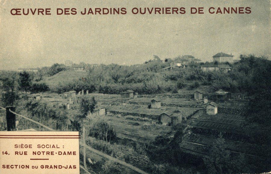 Photographie des jardins ouvriers  la Bocca, s.d. (BH1144)