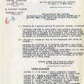 L'occupation italienne - Extrait du rapport municipal sur la r�organisation des Services, 1942 (4H20)