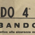 L'occupation italienne - Extrait d'une affiche contenant les instructions des troupes d'op�ration italienne, 1943 (4H31)