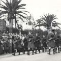 Les Ecossais d�filent sur la Croisette, f�te de la Victoire en 1945 (AMC 13Fi332)