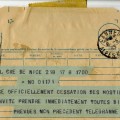 Télégramme annonçant la fin des hostilités, 8 mai 1945 (1J20)
