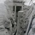 Soldats  lentre dune casemate, priode 1914-1918