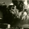 Photographie de bombardement au large de la Croisette, 1944 (13Fi130)