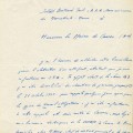 Lettre d'un r�fractaire au Service du Travail Obligatoire, 1945 (4H53)