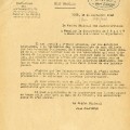 Lettre du Pr�fet Jean CHAIGNEAU aux maires du d�partement pour la passation de l�occupation italienne puis allemande, 22 septembre 1943 (4H11)
