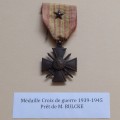 Médaille croix de guerre, 1939-1945 (prêt de Monsieur BULCKE)