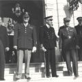 Réception des représentants des Alliés par le maire Raymond Picaud, lui-même résistant de la première heure (13Fi329)