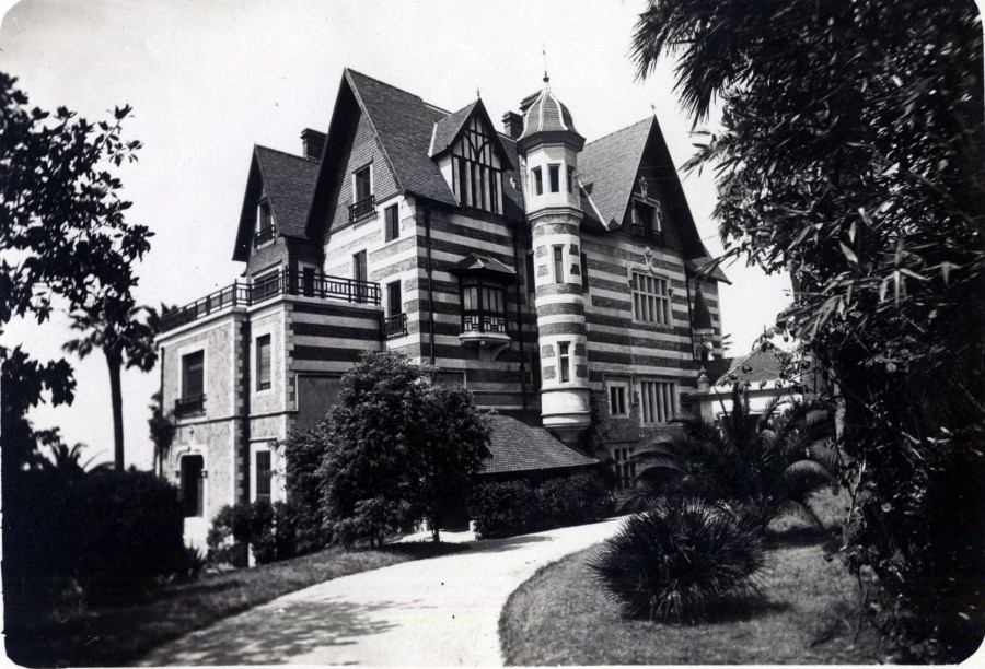 La villa des Mimosas,  la Californie, demeure de Mme Von Derwies (10Fi237)