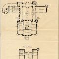 Plan de la villa Alexandra (archives - BH794)