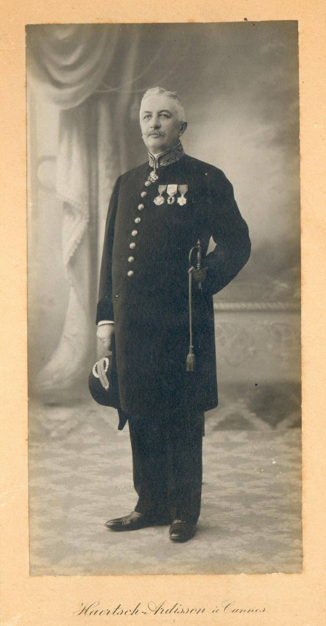 Le notaire Jammes, vice-consul de Russie  Cannes, env. 1910-1917 ( M. Slezneff)