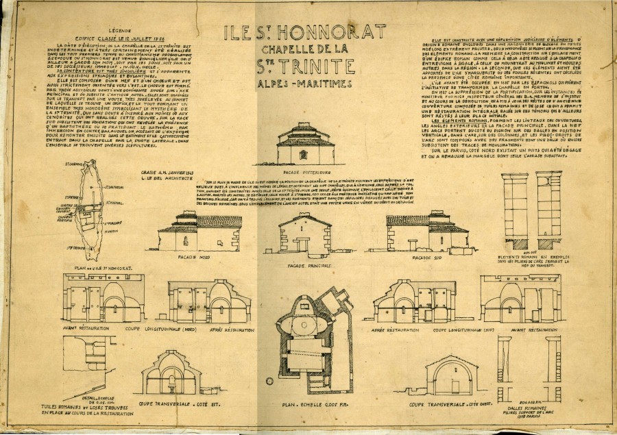 Document de 1943, de L. Le Bel (AMC 18Fi109)