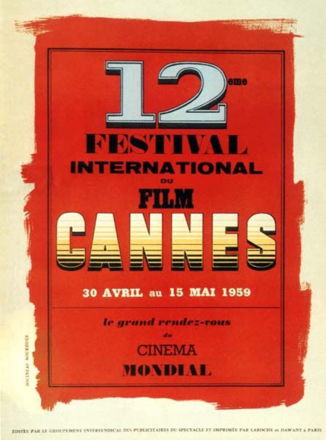 Affiche du festival, 1959 