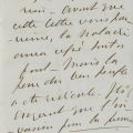Lettre de Lord Brougham voquant la prsence du cholra en Provence, 1833, 3, AMC 5S7