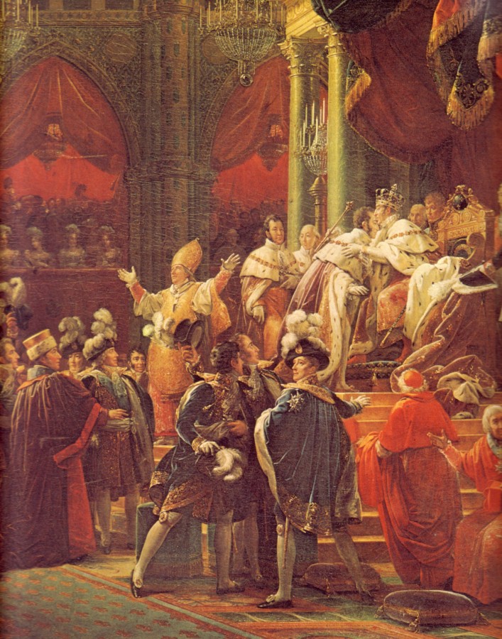 Le cardinal De Latil - Sacre  Reims, tableau GERARD, Baron Franois   Photo RMN-Grand Palais - Droits rservs