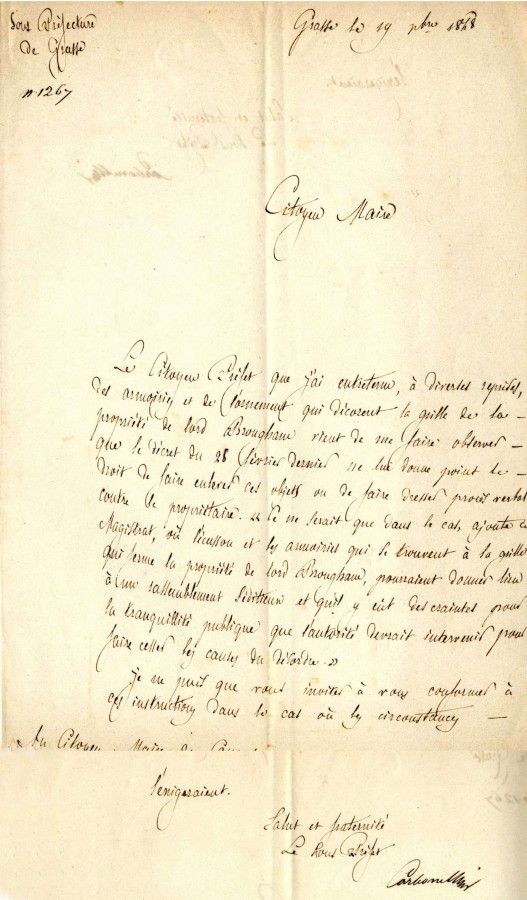 Avis final du Prfet, point de droit, 19 dcembre 1848 (2J26)