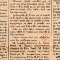 Article sur le festival, Le Littoral, 1er juin 1939 (Jx45)