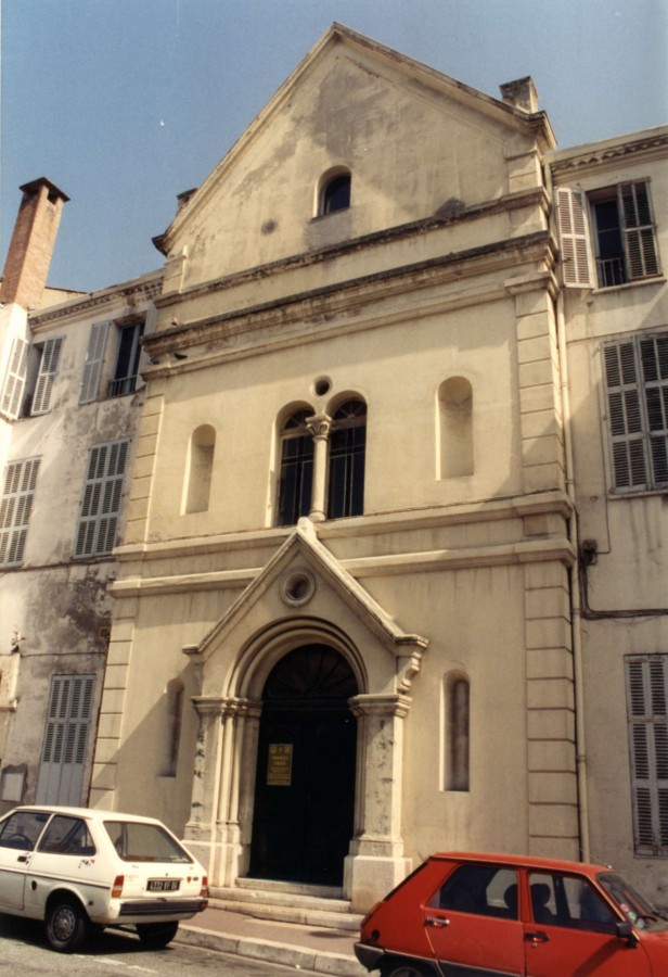 Entre de la chapelle Saint Roch, rue Saint Dizier (AMC 32Fi655)