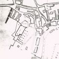 Le Suquet, plan 1Fi88, en 1842 (portion de plan d'alignement)