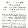 Page sur les pnitents, BH357, parution de 1975-1976 de la St Sc. et Litt. de Cannes