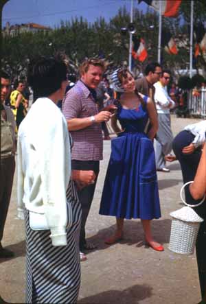 Brigitte Bardot, festival des annes 50 (1955, coll. prive, 25Fi1467)