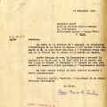 Lettre du maire au sujet de la statue, 1946 (16M11)