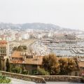 Panorama sur Cannes, de la Castre en 1985 (3Fi856)