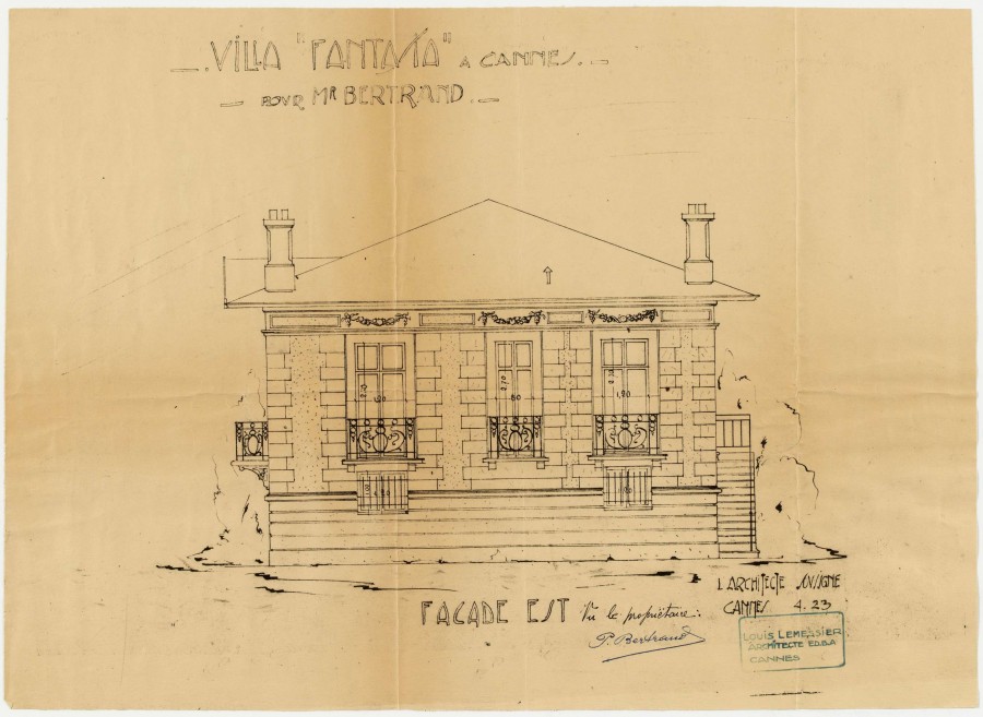 Villa Fantasia, de l'architecte L. Lemessier, AMC 5J20 n54