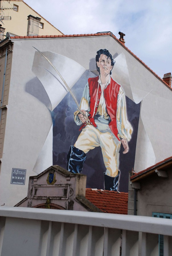 Fresque murale, rue Victor Tuby  IP 44Fi46